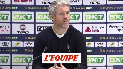 Landreau « Après, c'était jouable » - Foot - Coupe de la Ligue - Lorient