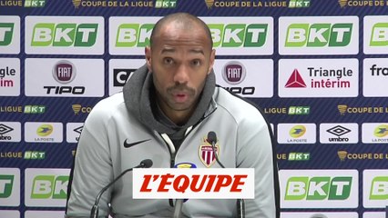 Henry «C'est mieux de préparer Guingamp après une victoire» - Foot - Coupe de la Ligue - ASM