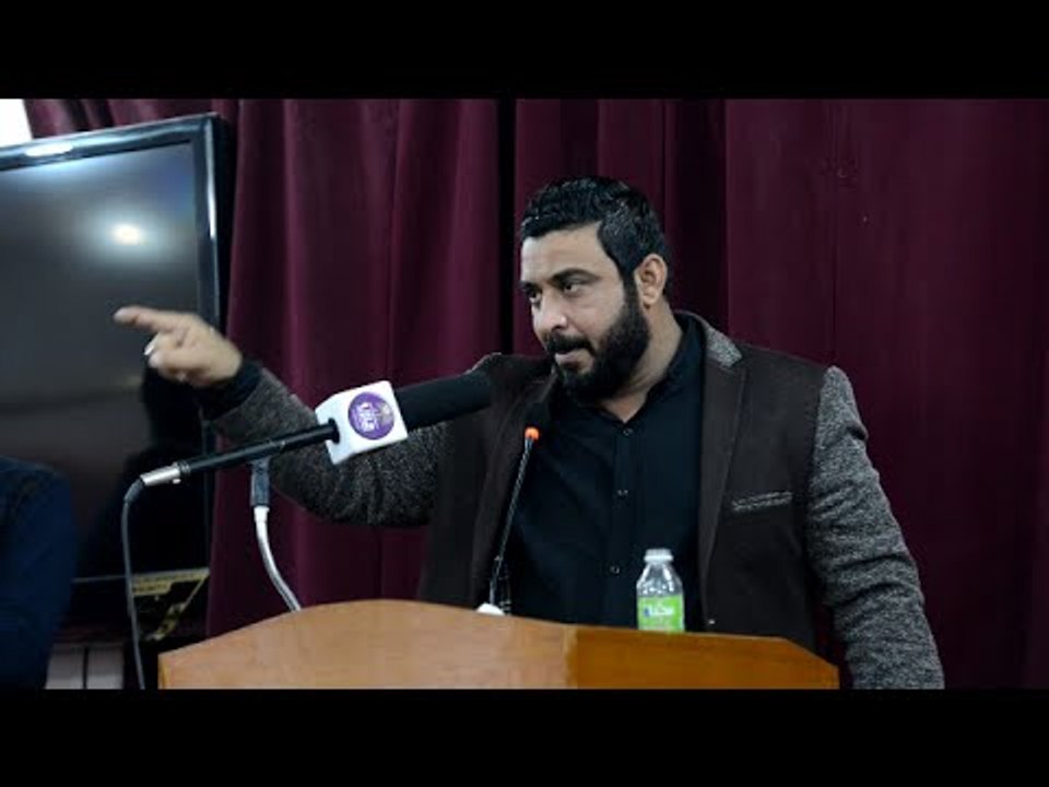 الشاعر مصطفى العيساوي || قصيدة السيدة زينب || م...