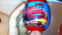 Disney Arabalar Mega Boy Sürpriz Yumurta Açımı ★ Oyuncak Araba, Etiketler ve Şeker!