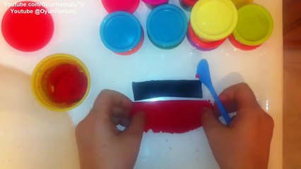 Play Doh Oyun Hamuru ile Almanya Bayrağı Yapımı, Germany Flag