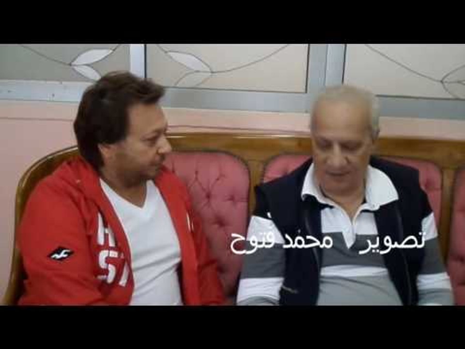 المطرب احمد العيسوى مع سيادة معالى وزير الاثار الدكتور محمد ابراهيم