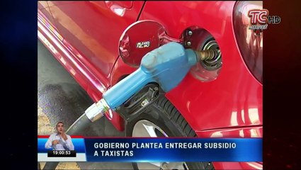 Gobierno plantea entregar subsidio a taxistas
