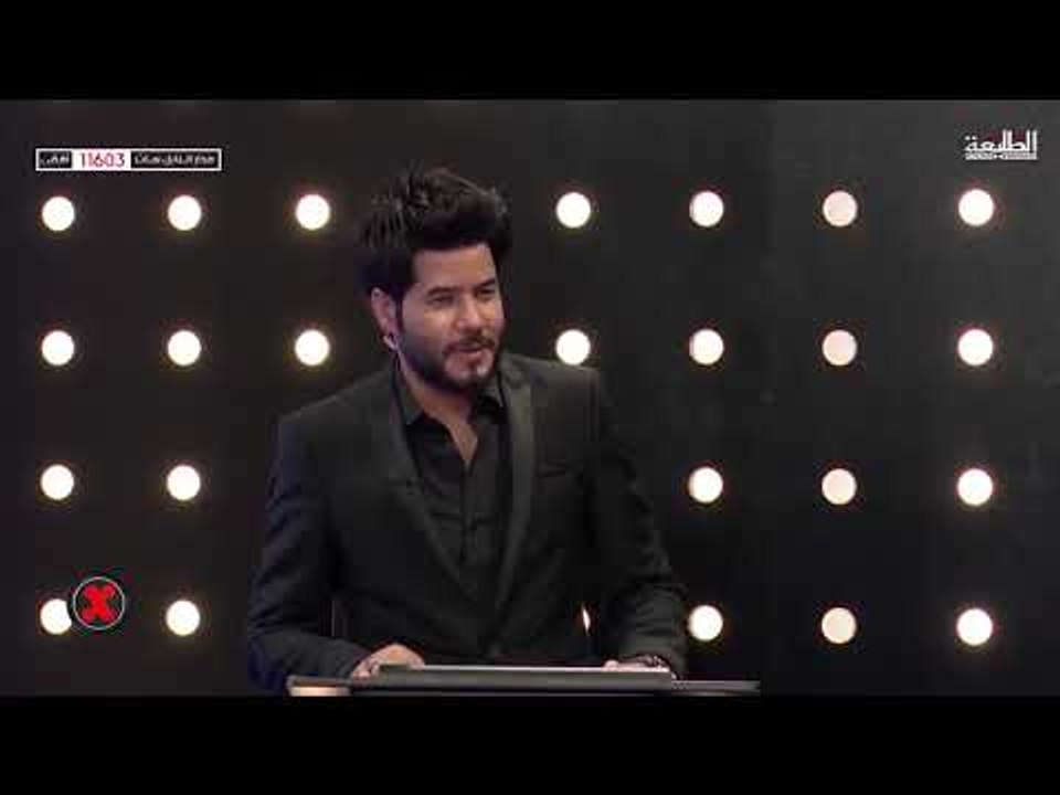 شاهد بالفيديو لحظة بكاء المتسابق ليث الكاظمي بع...