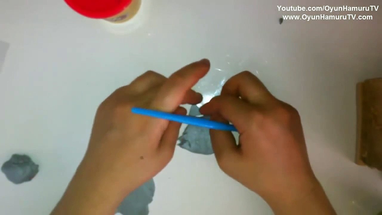 Play Doh Oyun Hamuru ile Kedi Yapımı (Cat, Kitty)