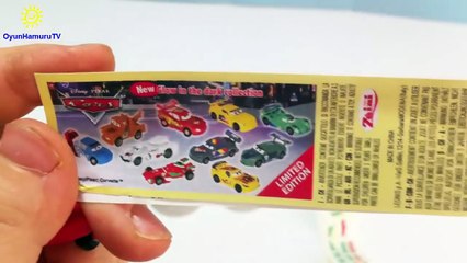Şimşek McQueen Sürpriz Yumurtalar ve Oyuncak Arabalar