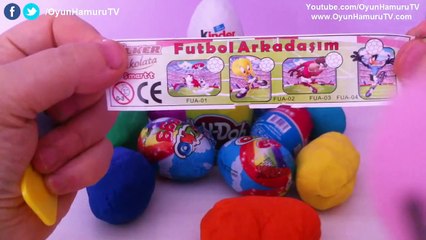 12 Sürpriz Yumurta Açma Ozmo Ülker Kinder ve Oyun Hamurundan Sürpriz Oyuncak Yumurtalar