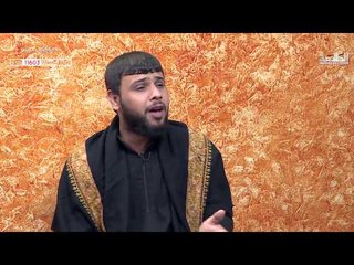 السيد فاقد الموسوي يقرأ قصيدة للسيدة رباب (ع)  وهي تخاطب الأمام الحسين (ع)