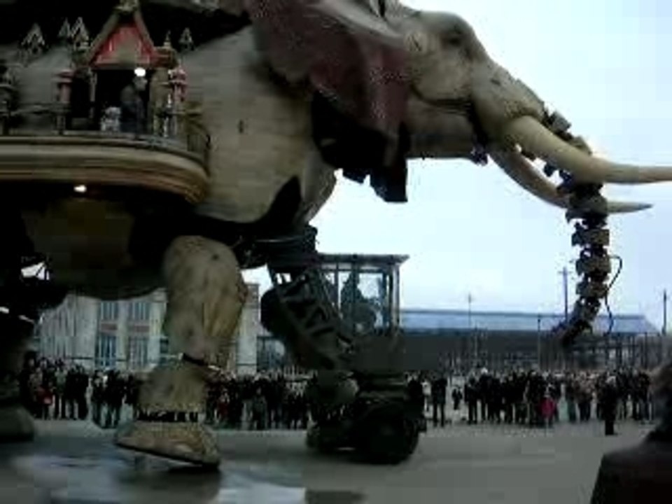l'éléphant des machines de l'île de Nantes