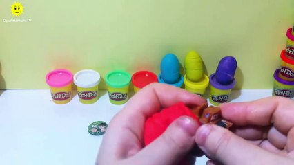 Oyun Hamurundan Sürpriz Yumurtalar #11 Ben 10, Örümcek Adam, Hello Kitty, Rapunzel, Oyuncak Arabalar