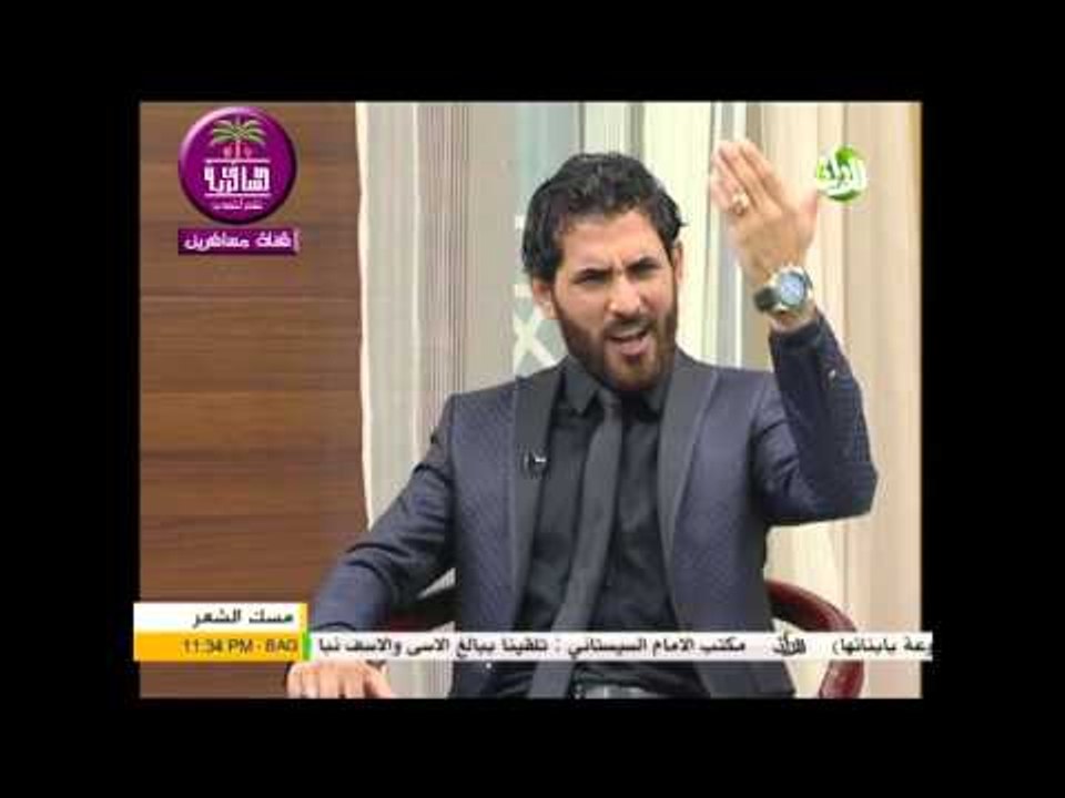 الشاعر احمد الغانمي ::: قصيده الئ كل حبيب خان ح...