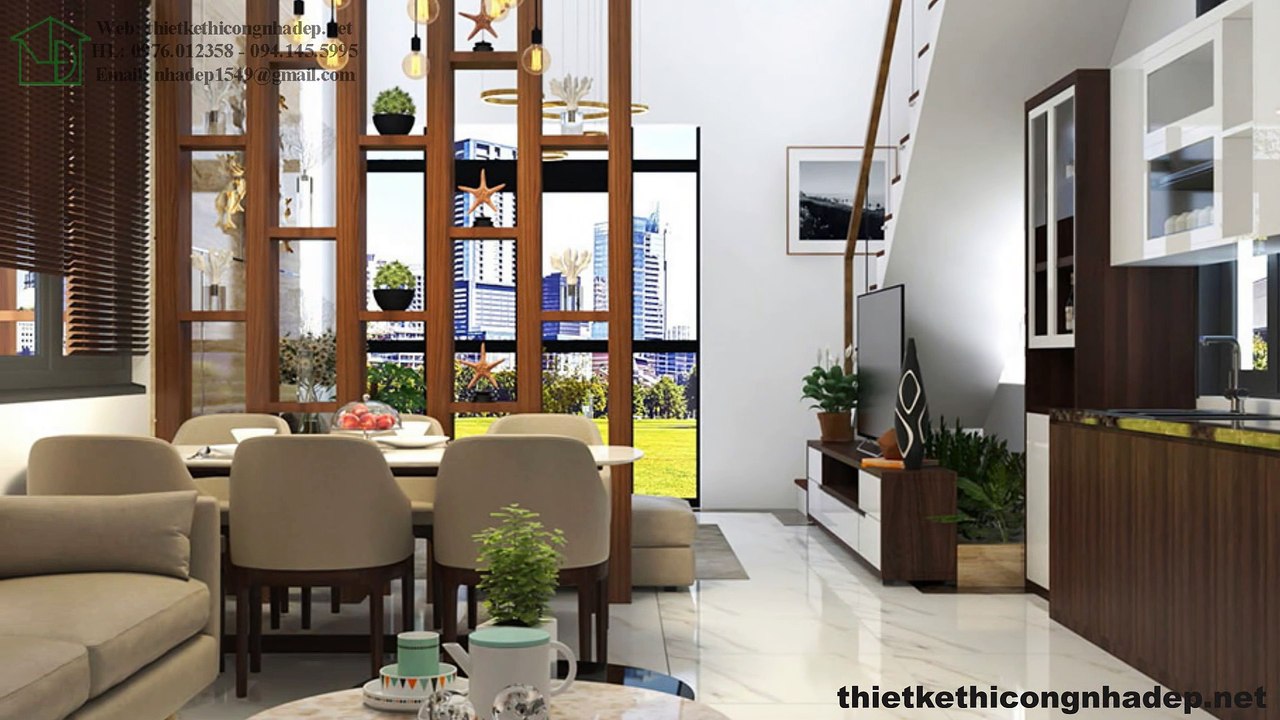 Thiết kế nội thất nhà cấp 4 gác lửng tại Bình Dương