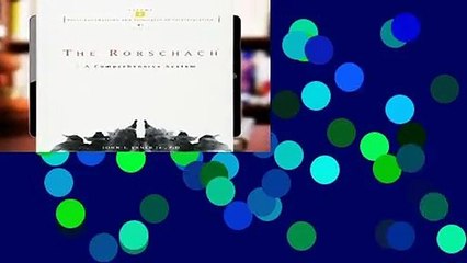 Library  The Rorschach: A Comprehensive System Basic Foundations and Principles of Interpretation: