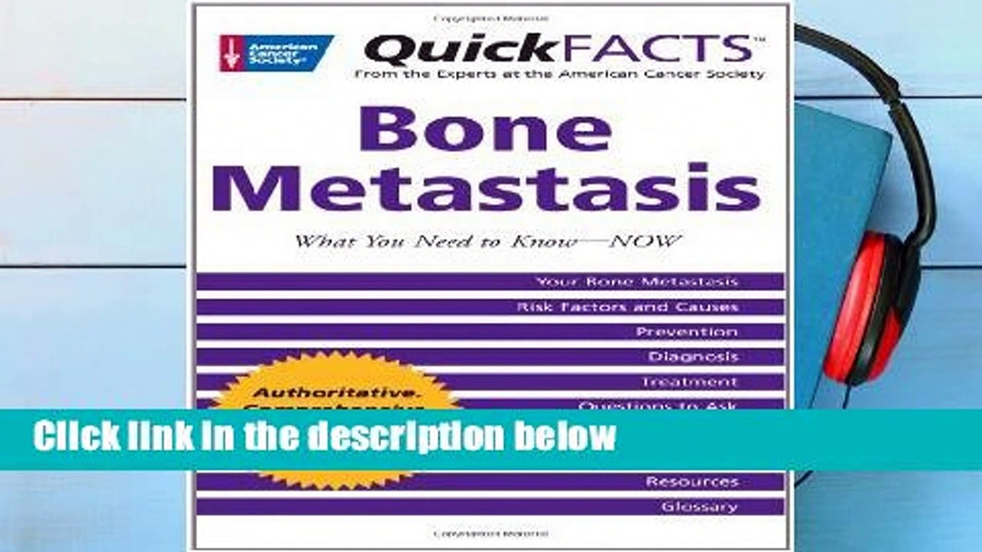 Library  Bone Metastases (QuickFACTS) - American Cancer Society