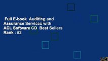 Full E-book  Auditing and Assurance Services with ACL Software CD  Best Sellers Rank : #2