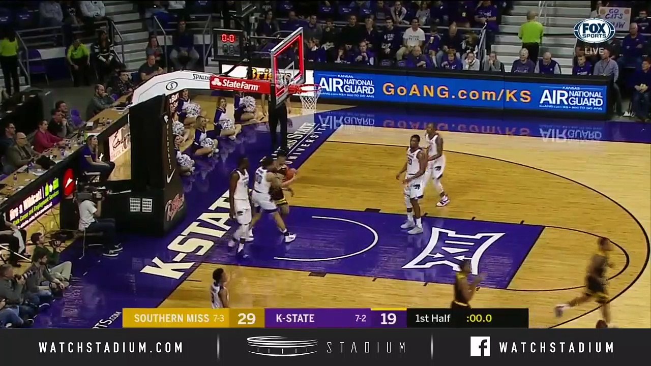 Southern Miss vs. Kansas State Basketball Highlights (2018-19)