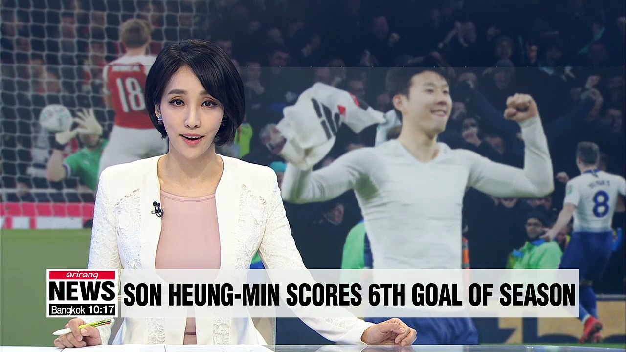 Son Heung-min scores 6th goal of season in Tottenham Hotspur's win at Arsenal