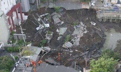 Kapolda: Amblesnya Tanah di Jalan Gubeng akibat Kesalahan Teknis Proyek RS Siloam