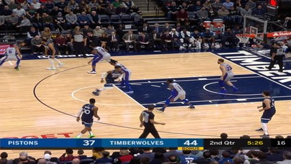 Detroit Pistons at Minnesota Timberwolves Raw Recap