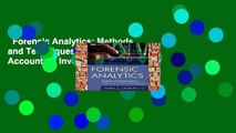 Forensic Analytics: Methods and Techniques for Forensic Accounting Investigations (Wiley
