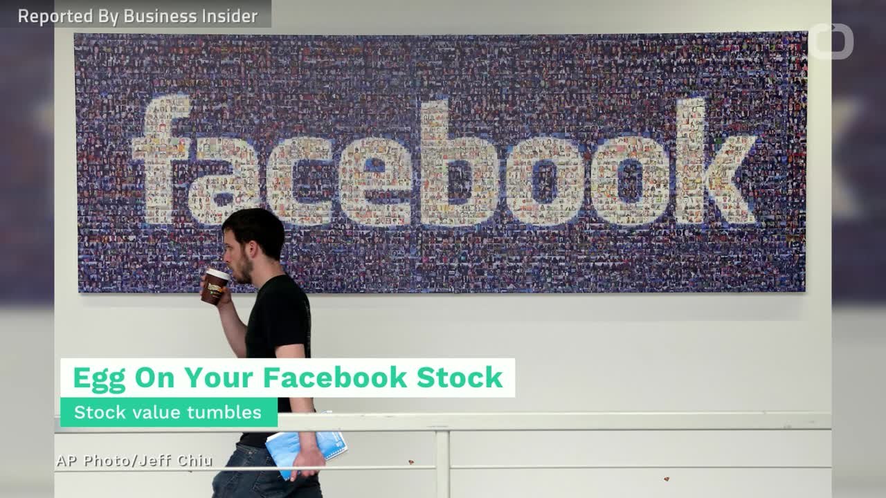 Facebook Shares Fall