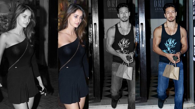 Tiger Shroff enjoys Dinner date with girlfriend Disha Patani; Watch Video | FilmiBeat