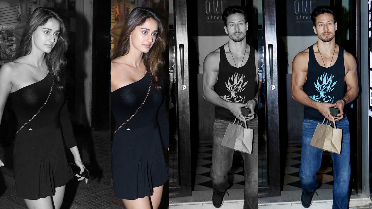 Tiger Shroff enjoys Dinner date with girlfriend Disha Patani; Watch Video | FilmiBeat