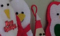 Kreasi Hiasan Natal dari Kain Flanel