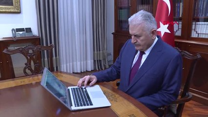 TBMM Başkanı Yıldırım Anadolu Ajansı Fotografları Oylamasına Katıldı