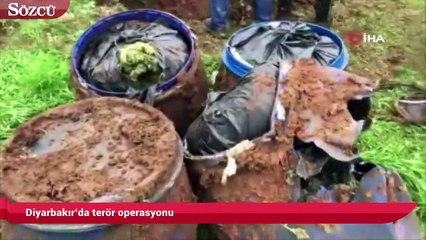 Diyarbakır’da terör operasyonu