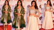 Bhumi Pednekar & Amna Sharif grace the red carpet at Lokmat Awards 2018| FilmiBeat