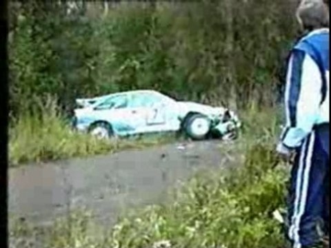 Sortie de route - Ford escort cosworth