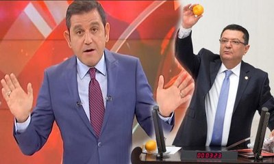 Meclis'te dikkat çeken Fatih Portakal tepkisi
