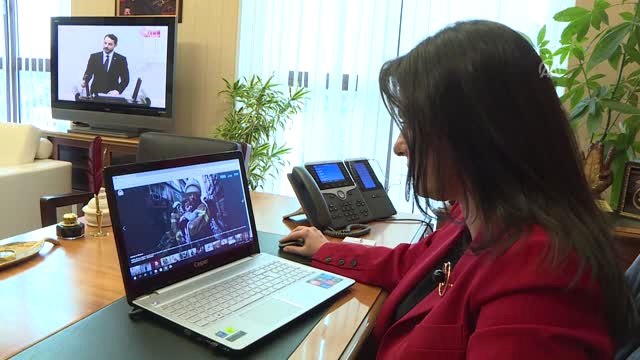 AK Parti Genel Başkan Yardımcıları Sarıeroğlu ve Demiröz, Aa'nın Yılın Fotoğrafları Oylamasına...