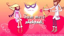 रोमांटिक whatsapp statusSun meri Shehzadi main hu tera Shehzada...