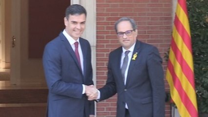 Sánchez y Torra se verán hoy entre discrepancias sobre formato de la reunión