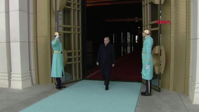 İran İslam Cumhuriyeti Cumhurbaşkanı Hasan Ruhani Beştepe'de-1