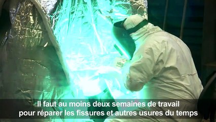 Patrimoine: en France, un centre de soins pour cloches blessées