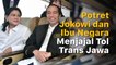Gaya Jokowi dan Ibu Negara Saat Jajal Tol Trans Jawa