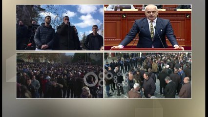 Ora News - Tension në Kuvend, deputeti i PD-së i versulet Ramës