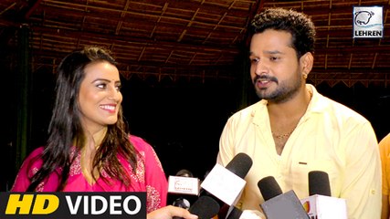 लस्सी बेचनेवाली बनी अक्षरा सिंह तो साइकिल पेंचर वाले बने रितेश पांडे