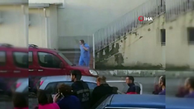 Ege Üniversitesi Hastanesi'nde yangın: Hastalar tahliye edildi