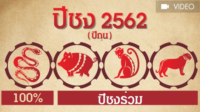 ปีชง 2562 วิธีแก้ปีชง 2562 ปีกุนนี้นักษัตรไหนชงบ้าง เช็กได้ที่นี่ !