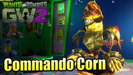 Commando Corn — Plants vs Zombies Garden Warfare 2 PS4 Gameplay Walkthrough part 77