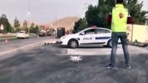 Mardin'de 'Drone'lu trafik denetimi