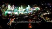 Pushkar fair at night as seen from the sky