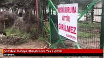 Şile'deki Karaya Oturan Kuru Yük Gemisi