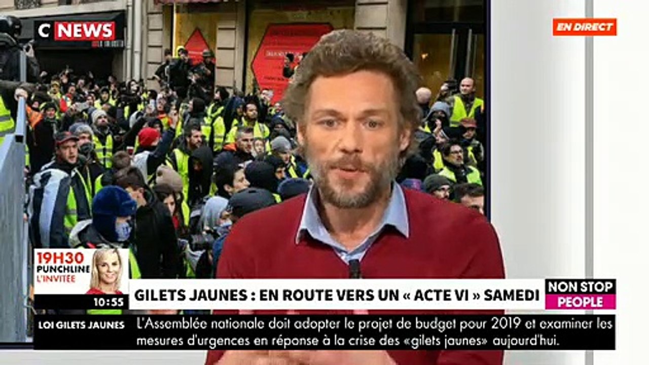 Un des coordinateurs des "gilets jaunes" appelle en direct dans "Morandini Live" à manifester samedi pour l'acte VI - VIDEO