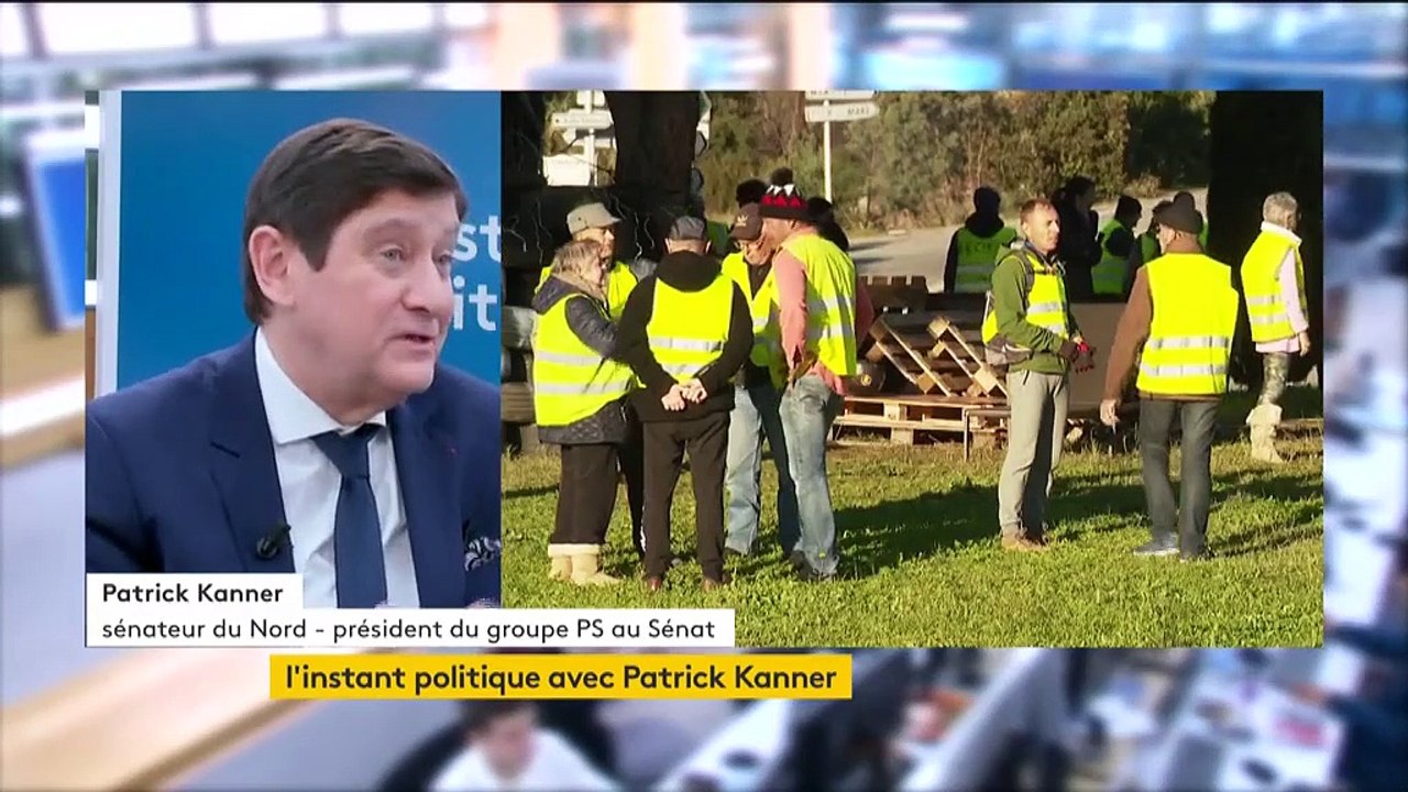 Patrick Kanner : "il faut aller plus loin dans les mesures annoncées par le gouvernement pour répondre à la crise des Gilets jaunes".