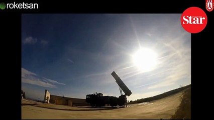 Bora füzemiz 280 km uzaklıktaki hedefi 12’den vurdu